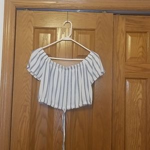 L.A. Hearts crop top